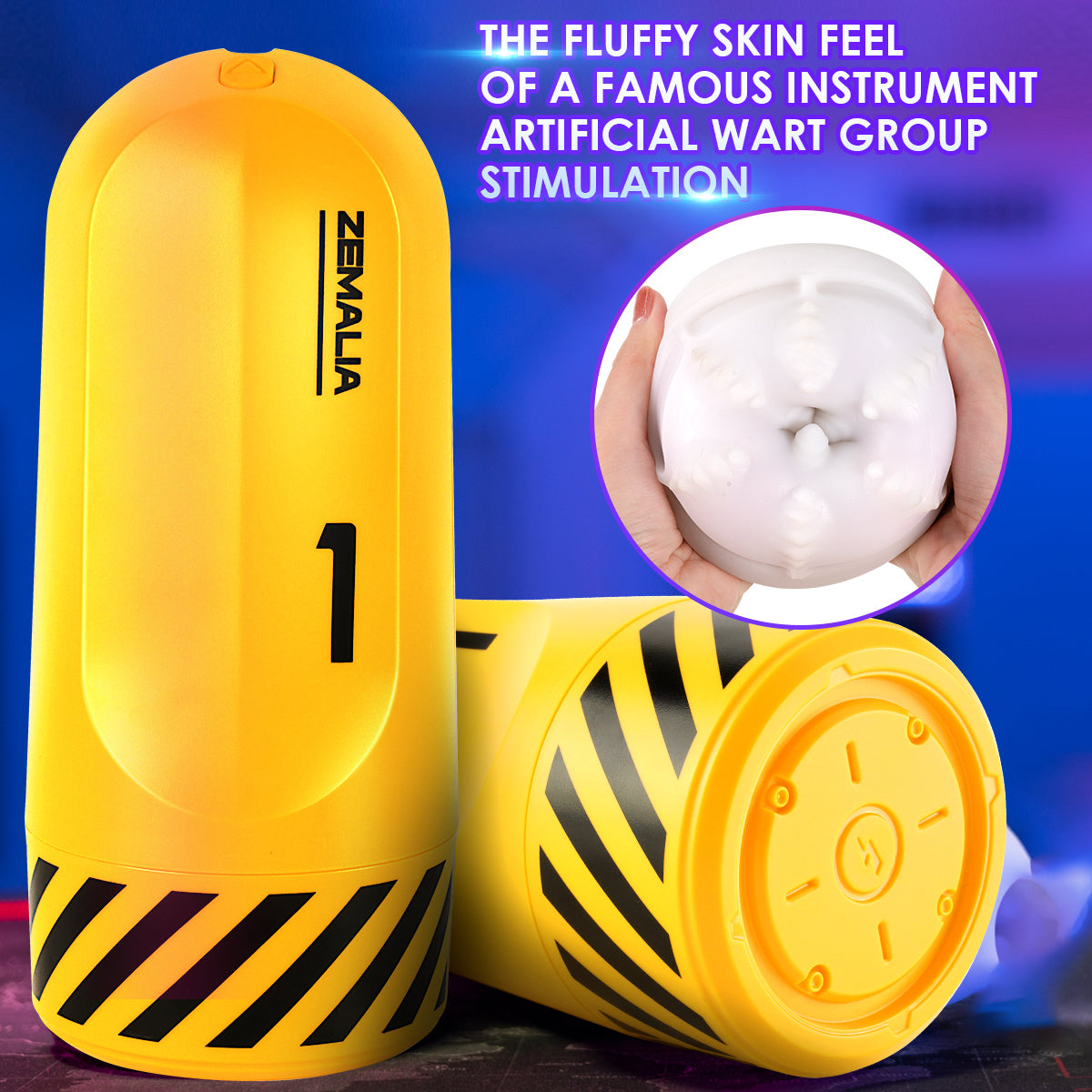 Vibration masturbator- without lube - 5 Vibration Modes & Suction Tech