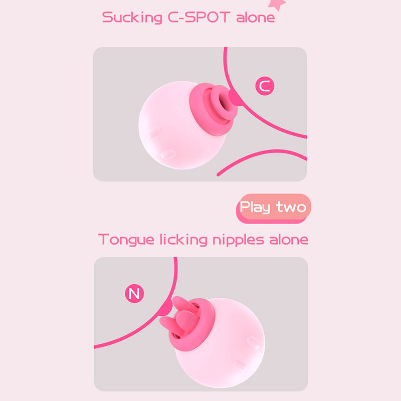 Jellyfish transformer vibrator Dual Pleasure Sucker