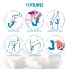 Smart Prostate Massager - Dual Motors & APP Control