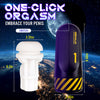 Vibration masturbator- without lube - 5 Vibration Modes & Suction Tech