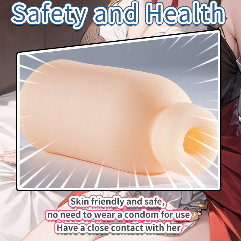 Realistic Juice Bottle Masturbator - Discreet &Skin-Friendly Design
