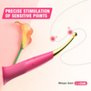 Teasing vibrator with tongue licking function- 10 Licking & 25 Vibration Modes
