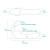 VIBRATWIN  Strapless Vibrator with Come-hither Movement