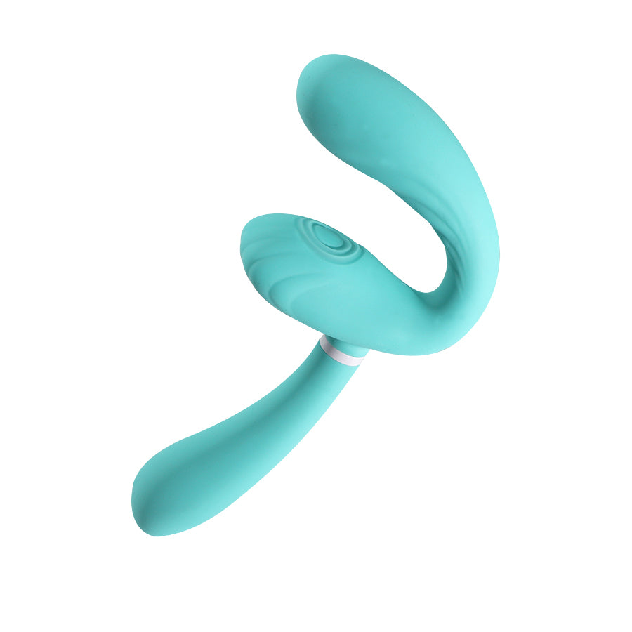 SAPPHI 2-in-1 Thumping Clit Vibe &amp; Vibrating G-Spot Massager