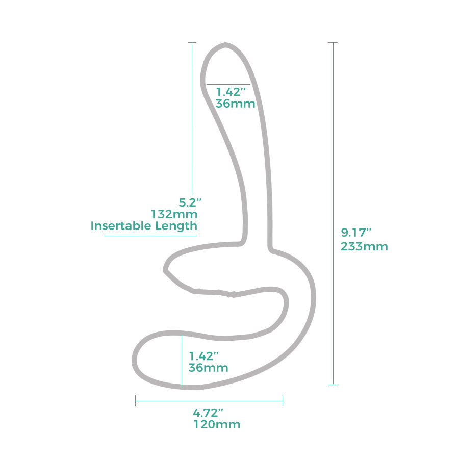 SAPPHI 2-in-1 Thumping Clit Vibe &amp; Vibrating G-Spot Massager