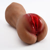 3-in-1 Pocket Vagina Male Dildo with Realistic Face