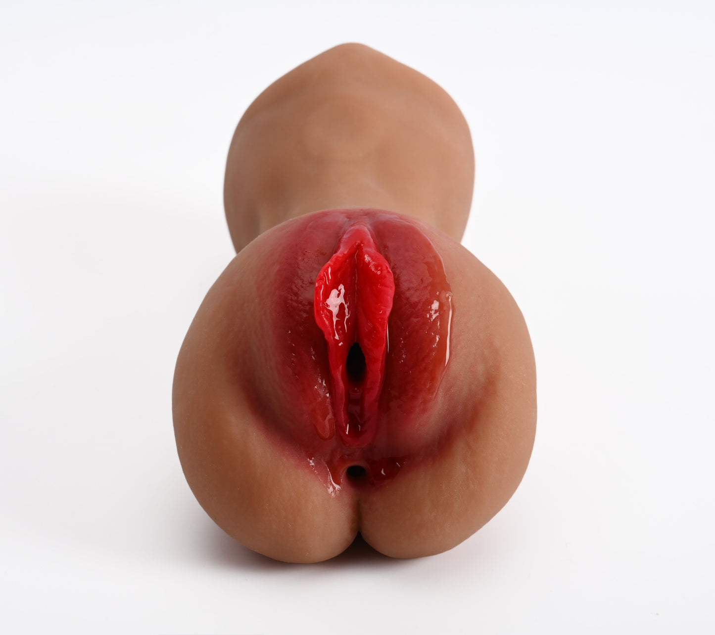 3-in-1 Pocket Vagina Male Dildo with Realistic Face