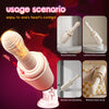 Telescopic cannon machine - 7 Vibration Modes & Heating Function