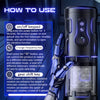 Gundam Cup Screen Display Edition Airplane Cup - 9-Speed Rotation & Vibration