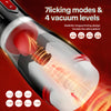 Realistic Tongue Licking Male Masturbator - 7 Licking & 4 Suction Modes with Voice Interaction